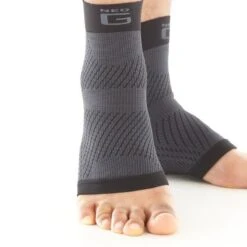 Neo G Black Open-Toe Plantar Fasciitis Socks -Sports Protective Gear 474 Black2