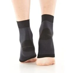 Neo G Black Open-Toe Plantar Fasciitis Socks -Sports Protective Gear 474 Black3