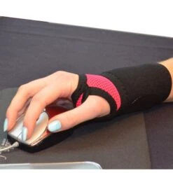 4Dflexisport� Active Raspberry Wrist Support -Sports Protective Gear 4d flex airflow active sport wrist support raspberry2