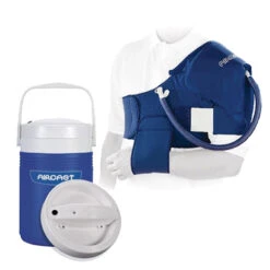 Aircast Shoulder Cold Therapy Cryo/Cuff With Automatic Cold Therapy IC Cooler Unit Saver Pack