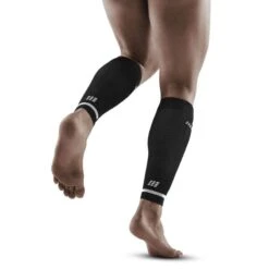 CEP Black Compression Running Calf Sleeves For Men -Sports Protective Gear CEP Black Compression Running Calf Sleeves For Men 2