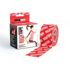 Rocktape Kinesiology Tape Pattern Rolls 5cm X 5m -Sports Protective Gear Rocktape20Black20Logo2