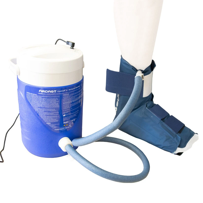 Aircast Ankle Cryo/Cuff With Automatic Cold Therapy IC Cold Therapy Cooler Saver Pack 1 Aircast Ankle Cryo/Cuff With Automatic Cold Therapy IC Cold Therapy Cooler Saver Pack