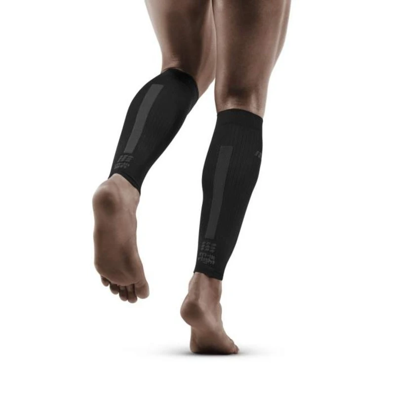 CEP Black/Dark Grey 3.0 Compression Calf Sleeves For Men 2 CEP Black/Dark Grey 3.0 Compression Calf Sleeves For Men - Image 2