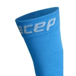 CEP Electric Blue/Black Winter Running Short Compression Socks For Women 5 CEP Electric Blue/Black Winter Running Short Compression Socks For Women -Sports Protective Gear cep electric blueblack winter running short compression socks for women12