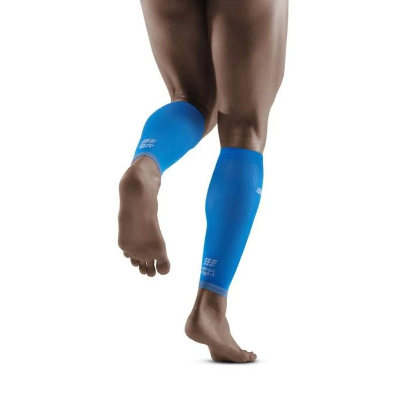 CEP Electric Blue/Light Grey Ultralight Compression Calf Sleeves For Men 2 CEP Electric Blue/Light Grey Ultralight Compression Calf Sleeves For Men - Image 2