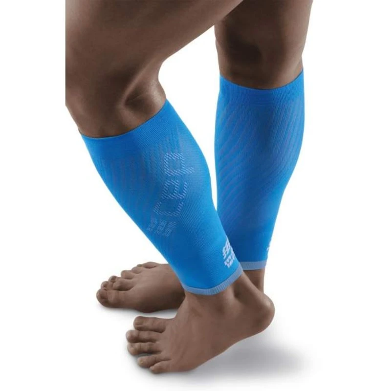 CEP Electric Blue/Light Grey Ultralight Compression Calf Sleeves For Men 3 CEP Electric Blue/Light Grey Ultralight Compression Calf Sleeves For Men - Image 3