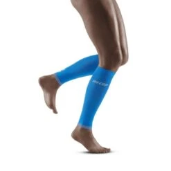 CEP Electric Blue/Light Grey Ultralight Compression Calf Sleeves For Women