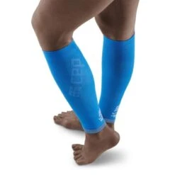 CEP Electric Blue/Light Grey Ultralight Compression Calf Sleeves For Women -Sports Protective Gear cep electric bluelight grey ultralight compression calf sleeves for women12