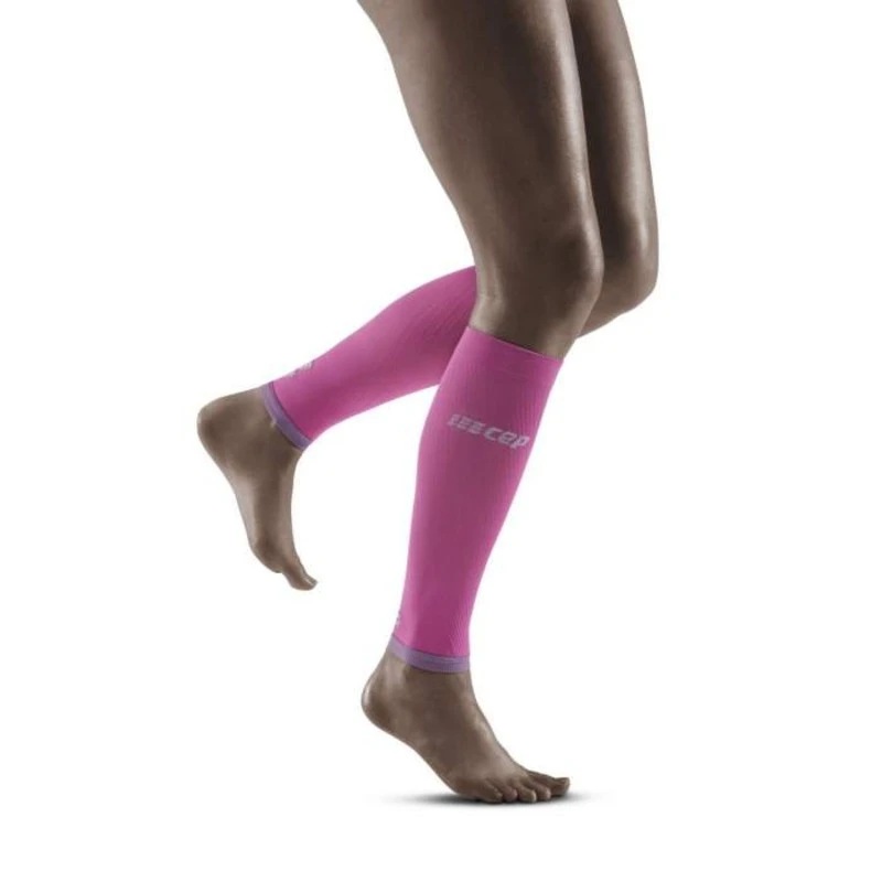 CEP Electric Pink/Light Grey Ultralight Compression Calf Sleeves For Women 1 CEP Electric Pink/Light Grey Ultralight Compression Calf Sleeves For Women