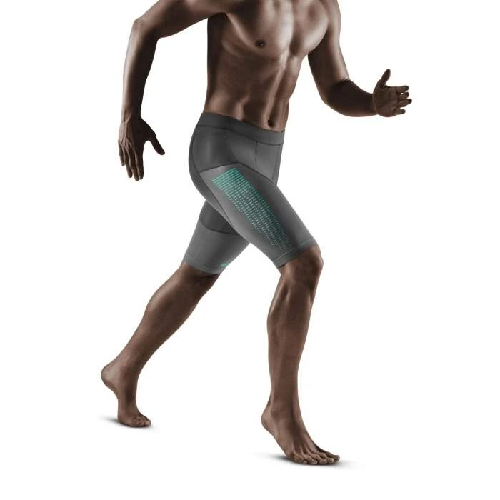 CEP Grey 3.0 Running Compression Shorts For Men 1 CEP Grey 3.0 Running Compression Shorts For Men
