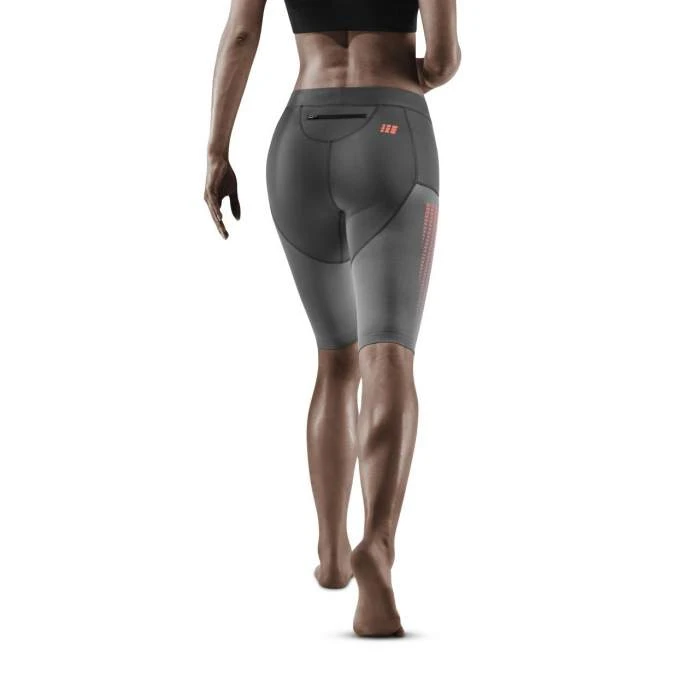 CEP Grey 3.0 Running Compression Shorts For Women 2 CEP Grey 3.0 Running Compression Shorts For Women - Image 2