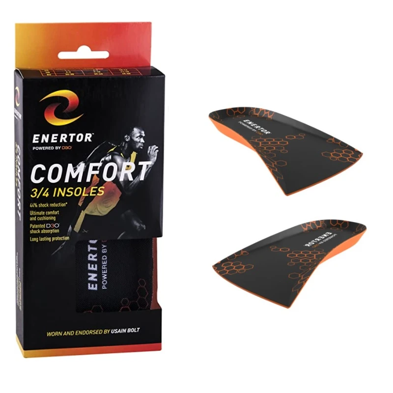 Enertor Comfort 3/4 Length Shock Absorbing Insoles 1 Enertor Comfort 3/4 Length Shock Absorbing Insoles