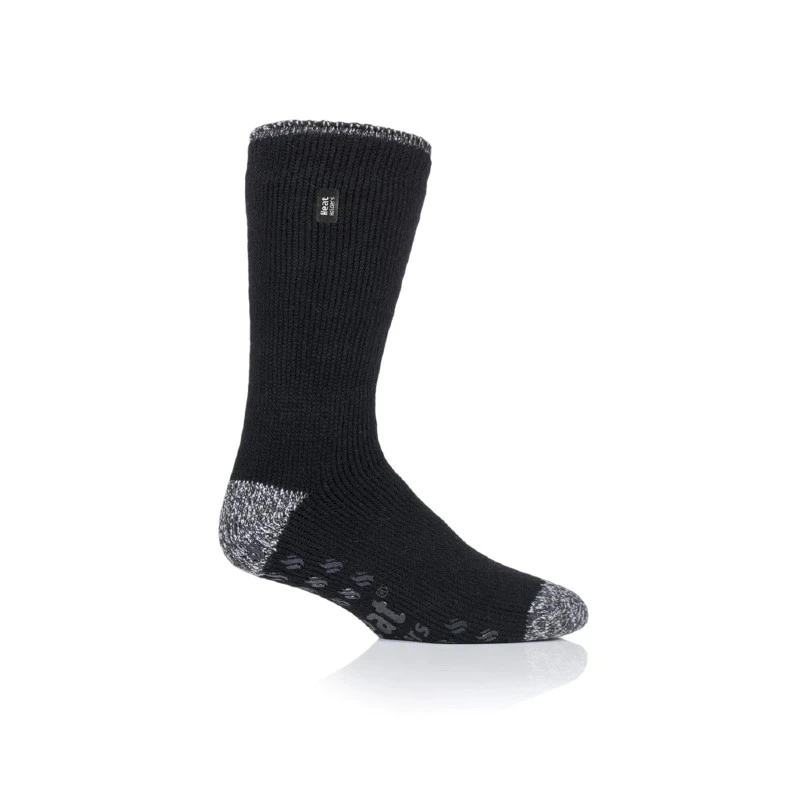Heat Holders Original Men's Thermal Slipper Socks (Black) 1 Heat Holders Original Men's Thermal Slipper Socks (Black)