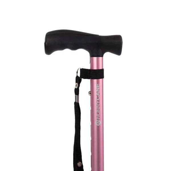 HurryCane Comfort Free-Standing Walking Stick (Pastel Pink) 3 HurryCane Comfort Free-Standing Walking Stick (Pastel Pink) - Image 3