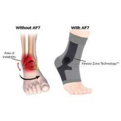 OrthoSleeve AF7 Medical Compression Ankle Brace Sleeve -Sports Protective Gear orthosleeve af7 compression sleeve3