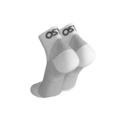 OrthoSleeve FS4 Plantar Fasciitis Compression Socks -Sports Protective Gear orthosleeve fs4 grey white black socks3