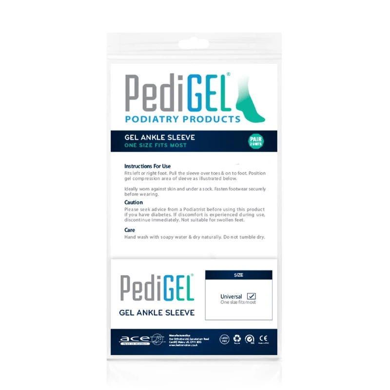 PediGel Gel Ankle Sleeve 4 PediGel Gel Ankle Sleeve - Image 4