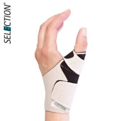 Sports Protective Gear -Sports Protective Gear selection beige rigid left front1