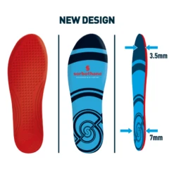 Sorbothane Shock Stopper Full Strike Insoles -Sports Protective Gear sorbothane shock stopper full strike insoles HC 055