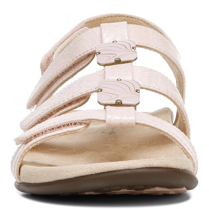 Vionic Rest Amber Pink Snake Orthotic Sandals For Women 4 Vionic Rest Amber Pink Snake Orthotic Sandals For Women - Image 4