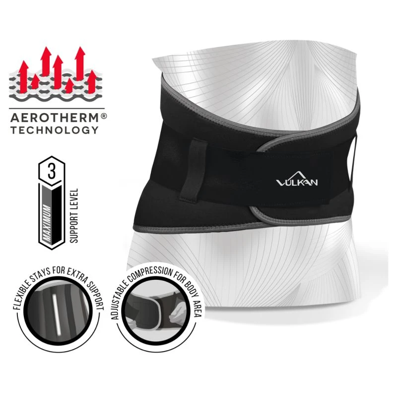 Vulkan Classic 3022 Heat Retaining Reinforced Back Support 2 Vulkan Classic 3022 Heat Retaining Reinforced Back Support - Image 2