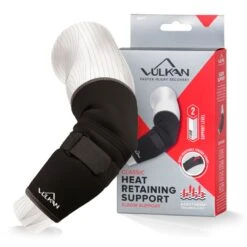 Vulkan Classic Heat Retaining Elbow Support With Compression Strap
