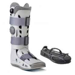 Aircast AirSelect Elite Walker Boot And Evenup Shoe Balancer