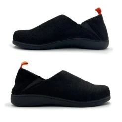 Zullaz 3.0 Orthopaedic Slippers (Black) -Sports Protective Gear zullaz 30 orthopaedic slippers black v1 ac2